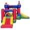 Cloud 9 Inflatable Castle Bounce House with Blower, Bouncer for Kids with Two Slides and Jumping Areas